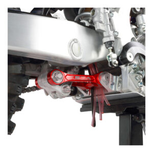 Zeta RSL Adjustable Lowering Link - Assorted Honda CRF Models - Red - Image 5