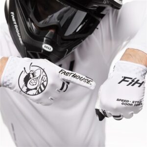 Fasthouse Elrod OG Motocross Gloves White - Image 6