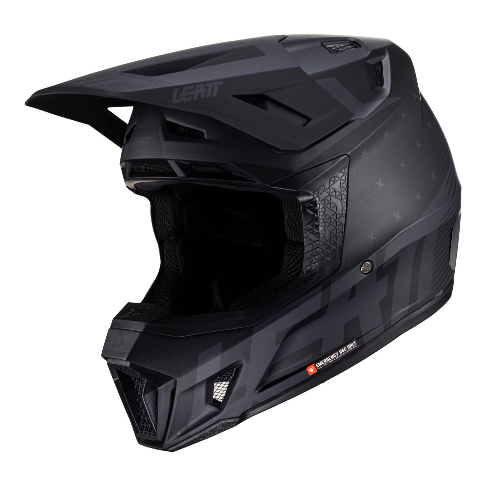 Leatt Moto Helmet Kit 7.5 Stealth - Image 2