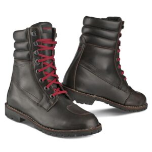 Stylmartin YU'ROK Lace-Up Urban Road Boots Brown - Image 1