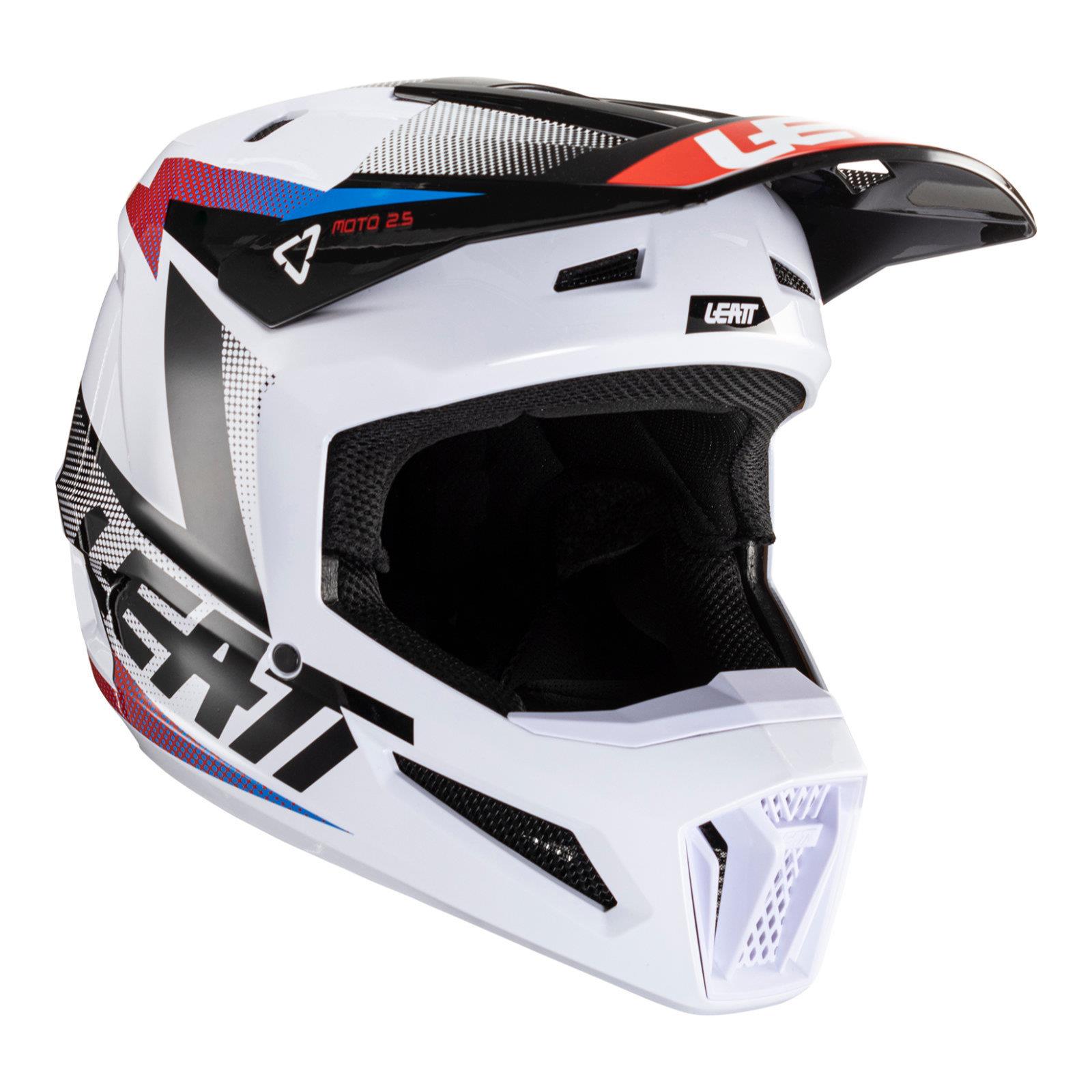 Leatt Moto 2.5 Motocross helmet Black/White - Image 1