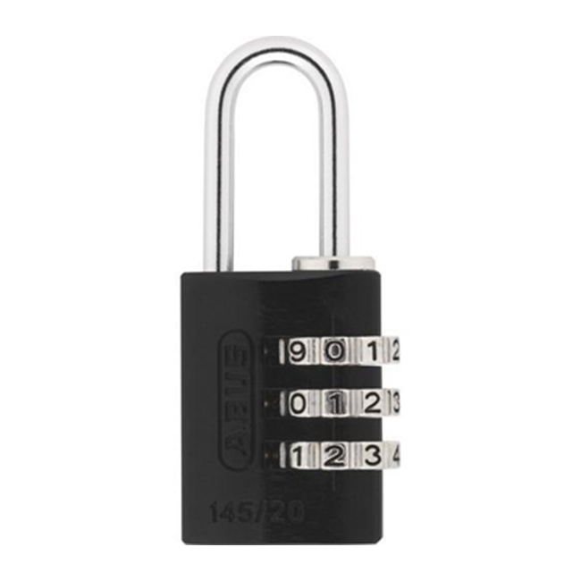 ABUS 145/20 Padlock Black [A]
