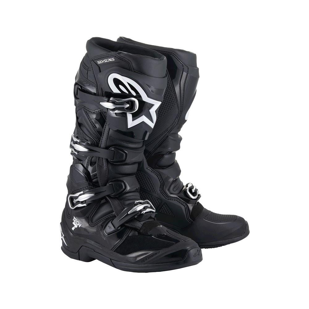 Alpinestars Tech-7 Motocross Boots Black