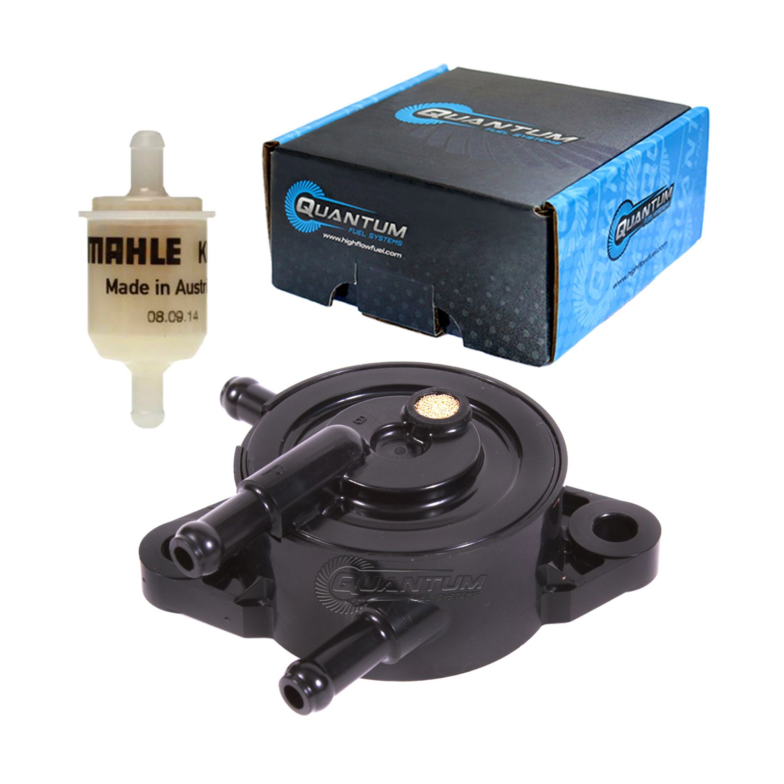 QUANTUM FRAME-MOUNTED MECHANICAL  FUEL PUMP W/ FILTER - Image 1