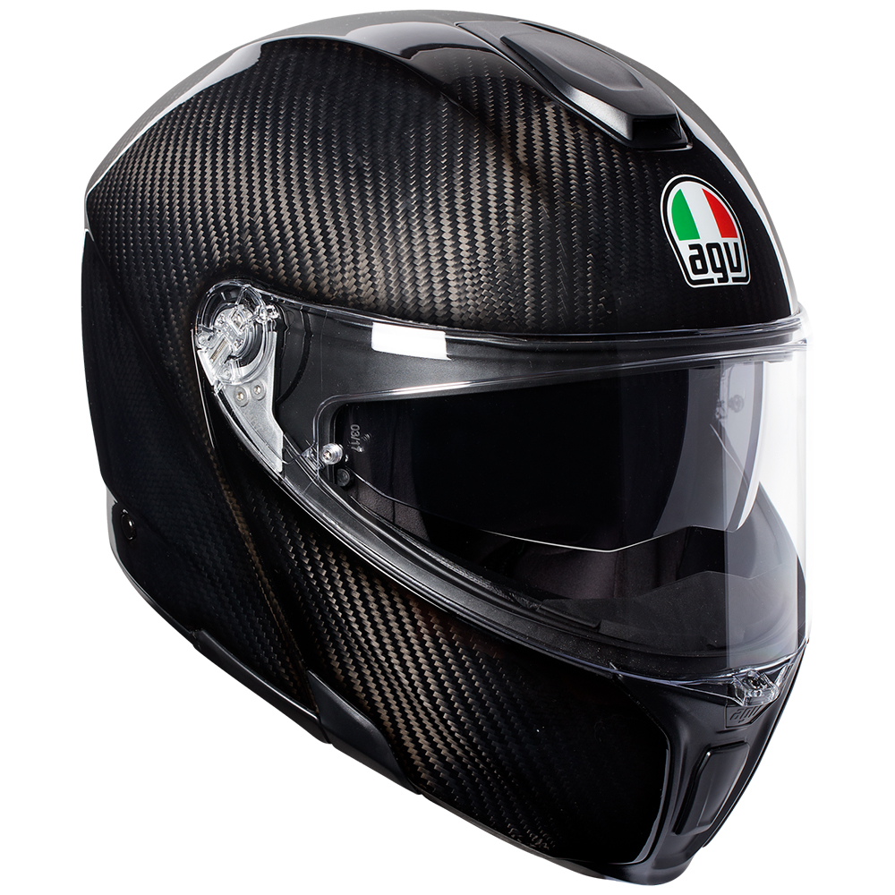 Road Helmet AGV SportModular Glossy Carbon