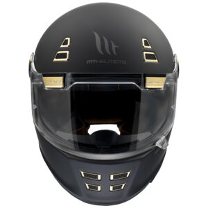 MT Jarama Road Helmet Matte Black - Image 3
