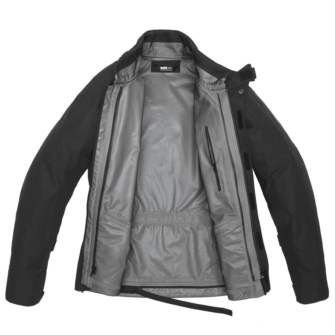 Spidi 3L Shell Road Jacket Vision Light Black - Image 2