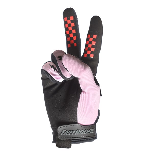 Fasthouse Women's Speed Style Karma Motocross Gloves Pink Diamond/Black