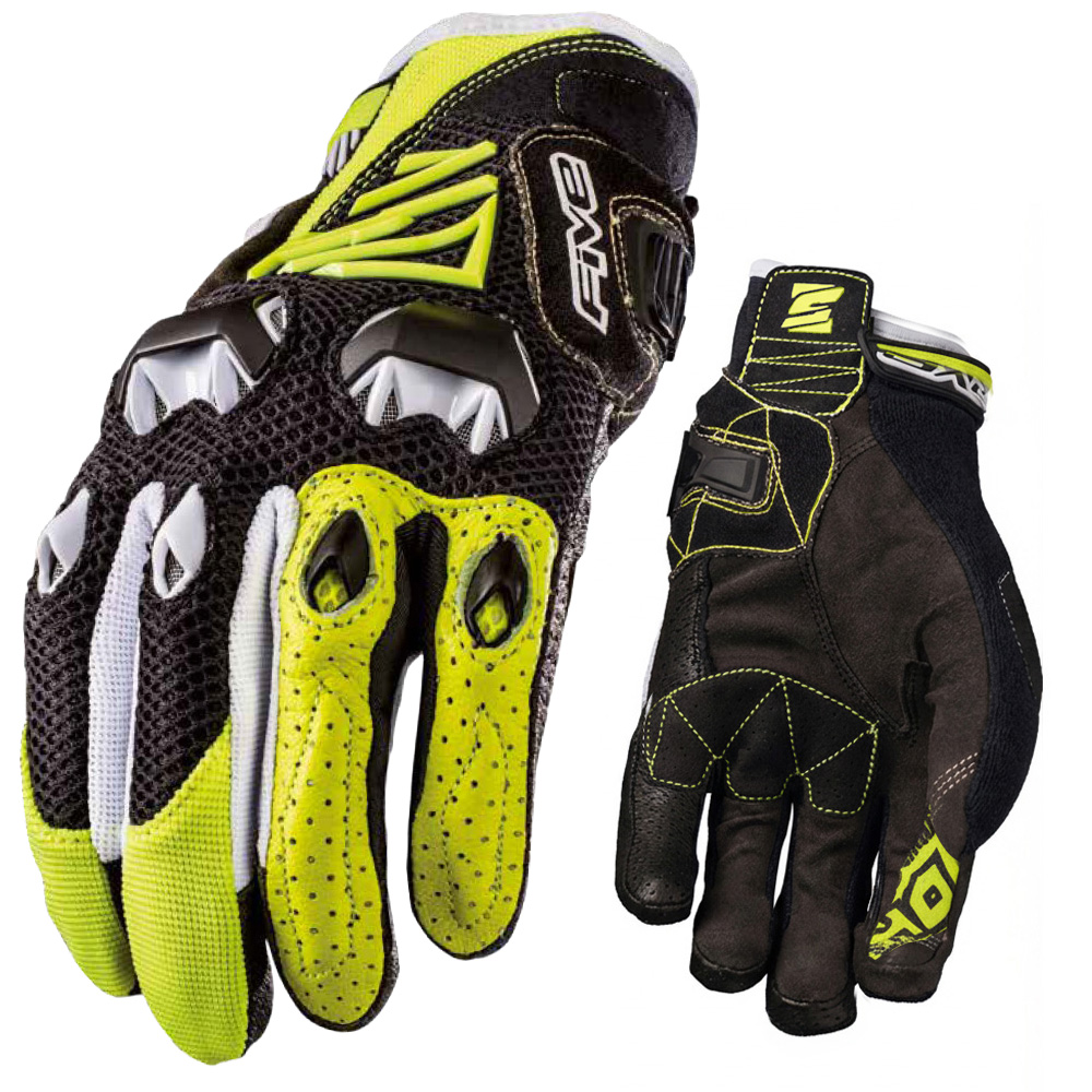 FIVE DH MTB Gloves Yellow