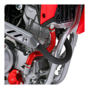 DRC Silicone Radiator Hose Kit - Honda CRF250R (2018–2021) - Red - Image 5