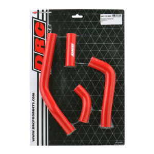 DRC Radiator Hose Kit CRF450R '21- Red - Image 1