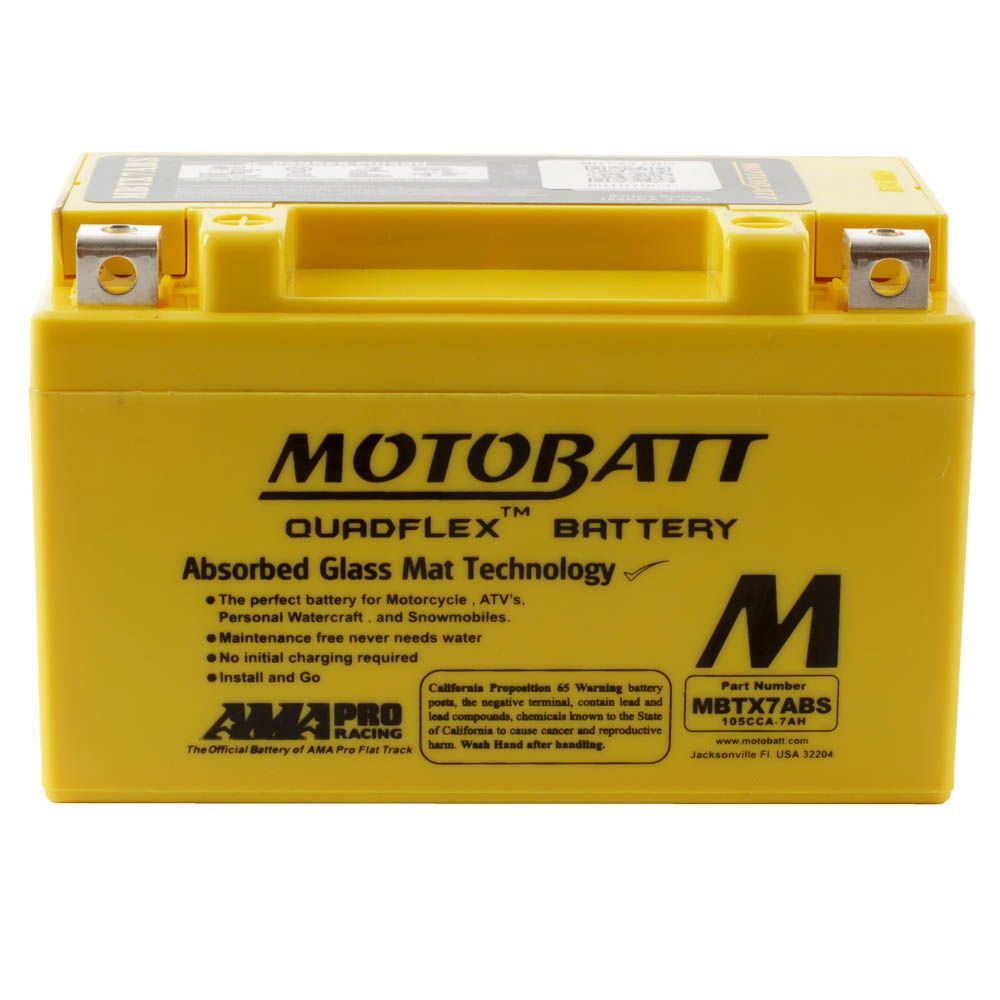 MBTX7A-BS MOTOBATT FLEX BATTERY (8PCS/CTN)