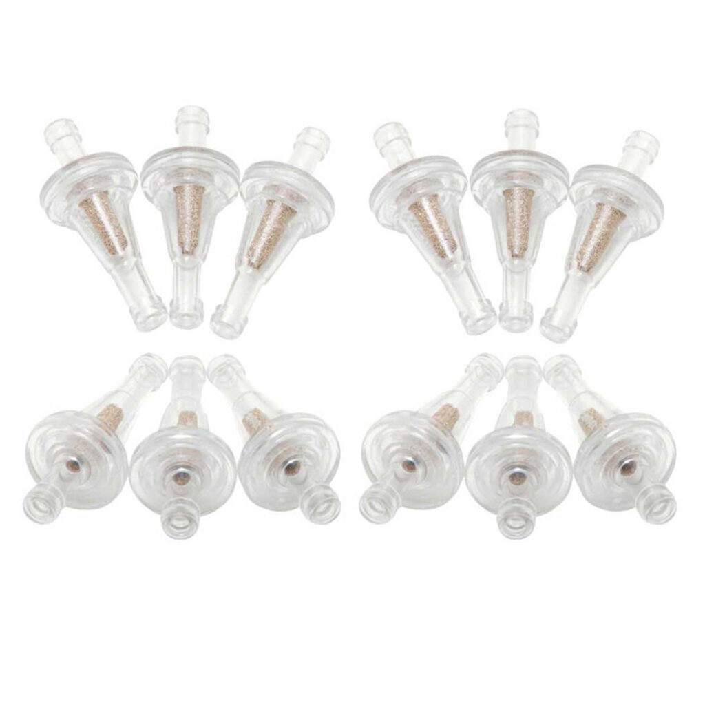 12 Fuel Filters,1/4" Flg,1.25l K81-0220 Card