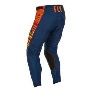 Fly Kinetic Wave Motocross Pant Navy/Orange - Image 2