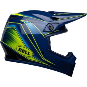 Bell MX-9 Mips Zone Motocross Helmet Navy/Retina - Image 1