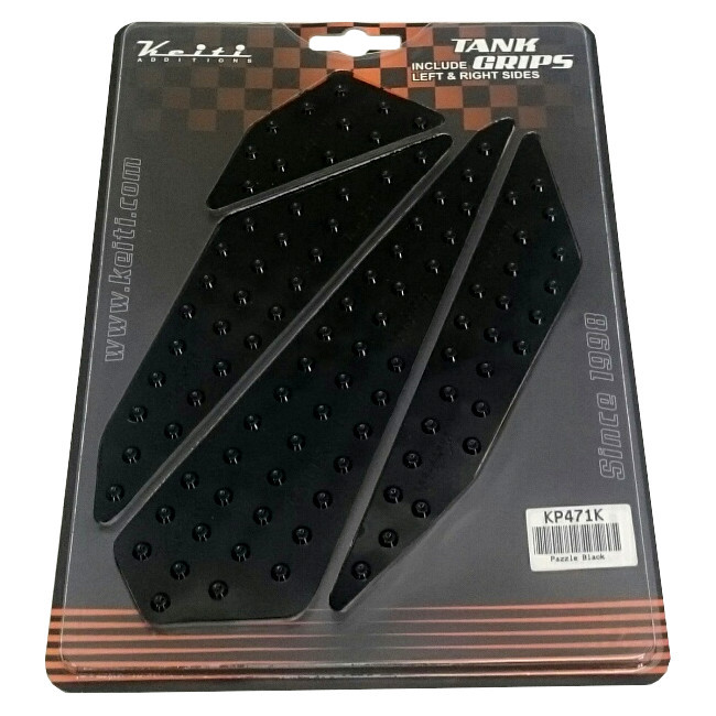 KEITI TANK GRIPS YAMAHA R6 KP477K [BLACK] NS