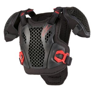 Alpinestars Youth Bionic Action Chest Protector Black/Red - Image 1