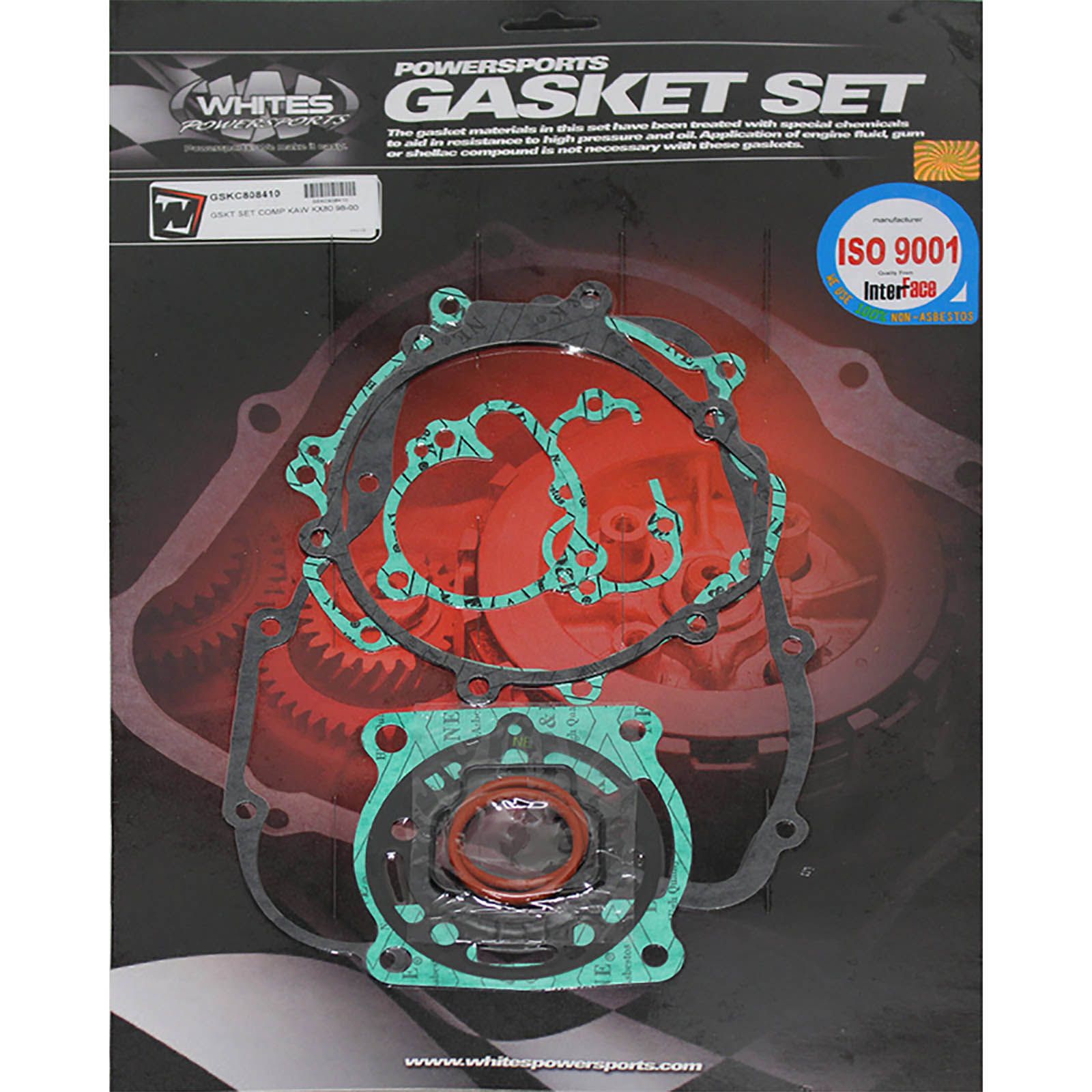 WHITES GASKET SET COMPLETE KAW KX80 98-00 - Image 1