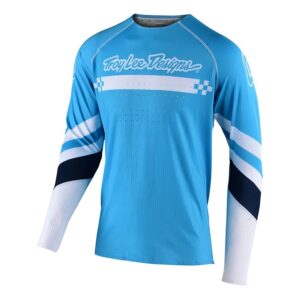 Motocross Jersey Troy Lee SE Ultra Factory Ocean/Navy - Image 1