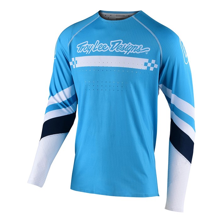 Motocross Jersey Troy Lee SE Ultra Factory Ocean/Navy