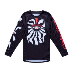Troy Lee Designs GP Pro Cyclops Motocross Jersey Black/Neo Red - Image 1