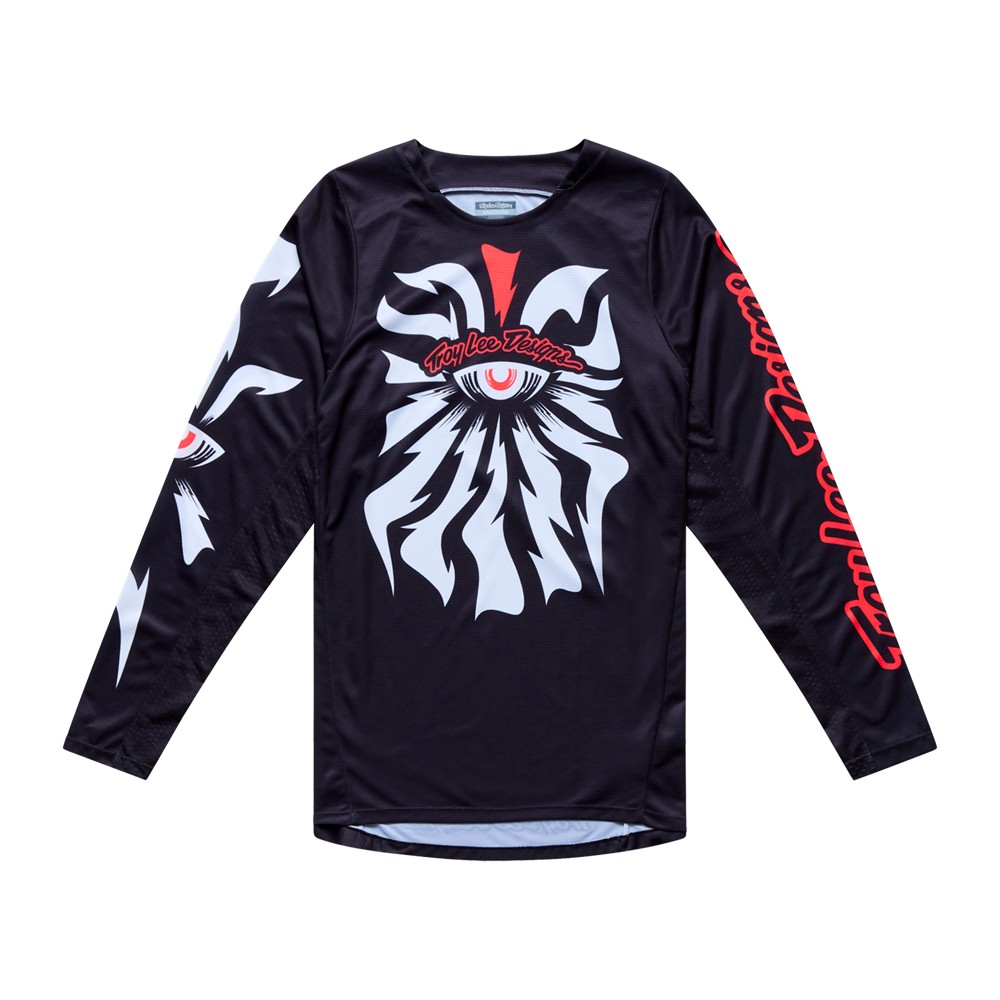 Troy Lee Designs GP Pro Cyclops Motocross Jersey Black/Neo Red