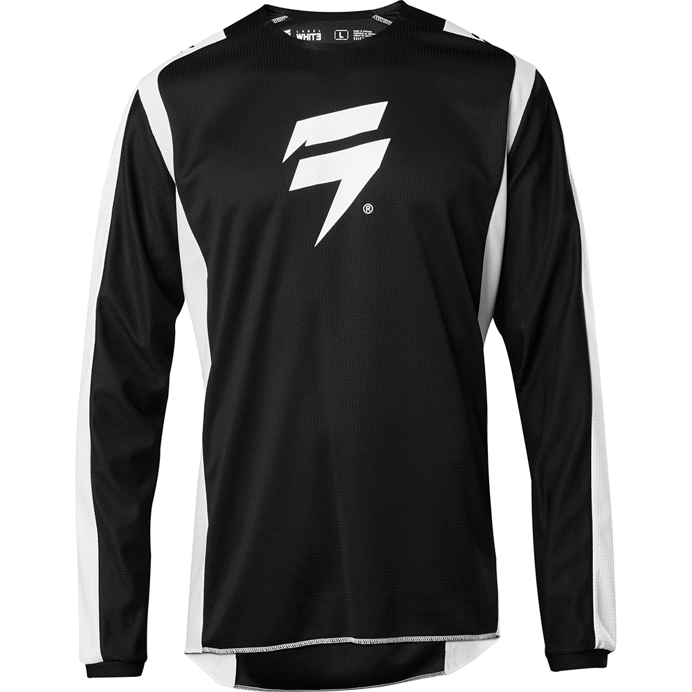 Motocross Jersey Shift WHIT3 Label Race Black