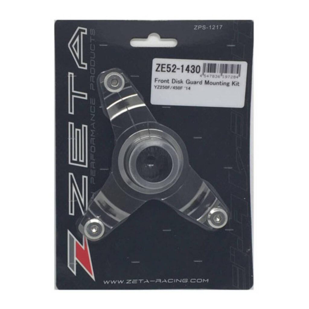 Zeta Front Disc Guard Mounting Kit Yamaha YZF250/450 '14-, YZ250FX '1-