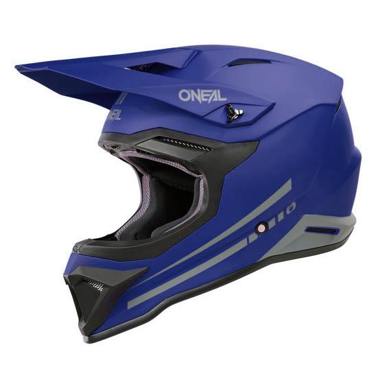 O'Neal 1SRS SOLID Motocross Helmet - Blue