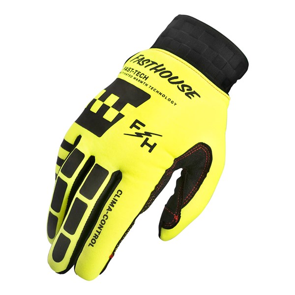 Fasthouse Toaster Motocross Gloves High Viz