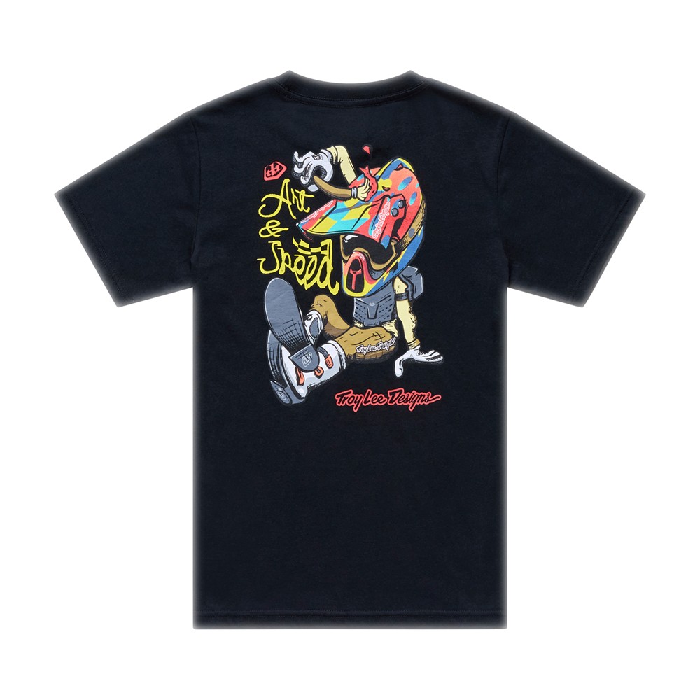Troy Lee Designs Heritage Tee Youth Black