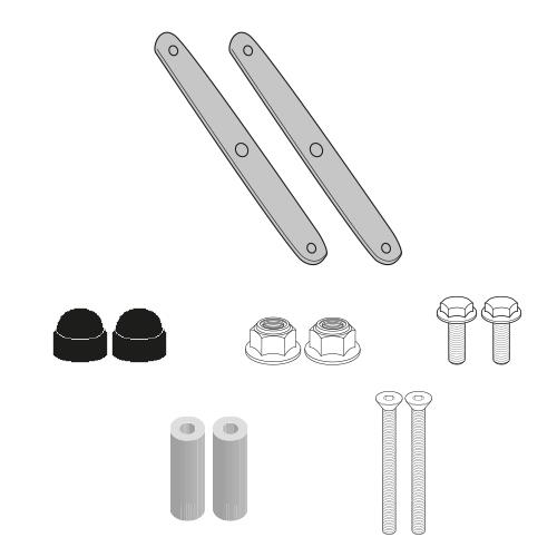GIVI KIT TO FIT 6711DT APRILIA SR GT 125-200 '22->