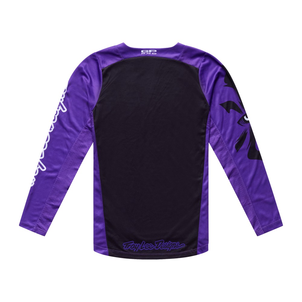 Troy Lee Designs GP Pro Cyclops Motocross Jersey Youth Neo Purple