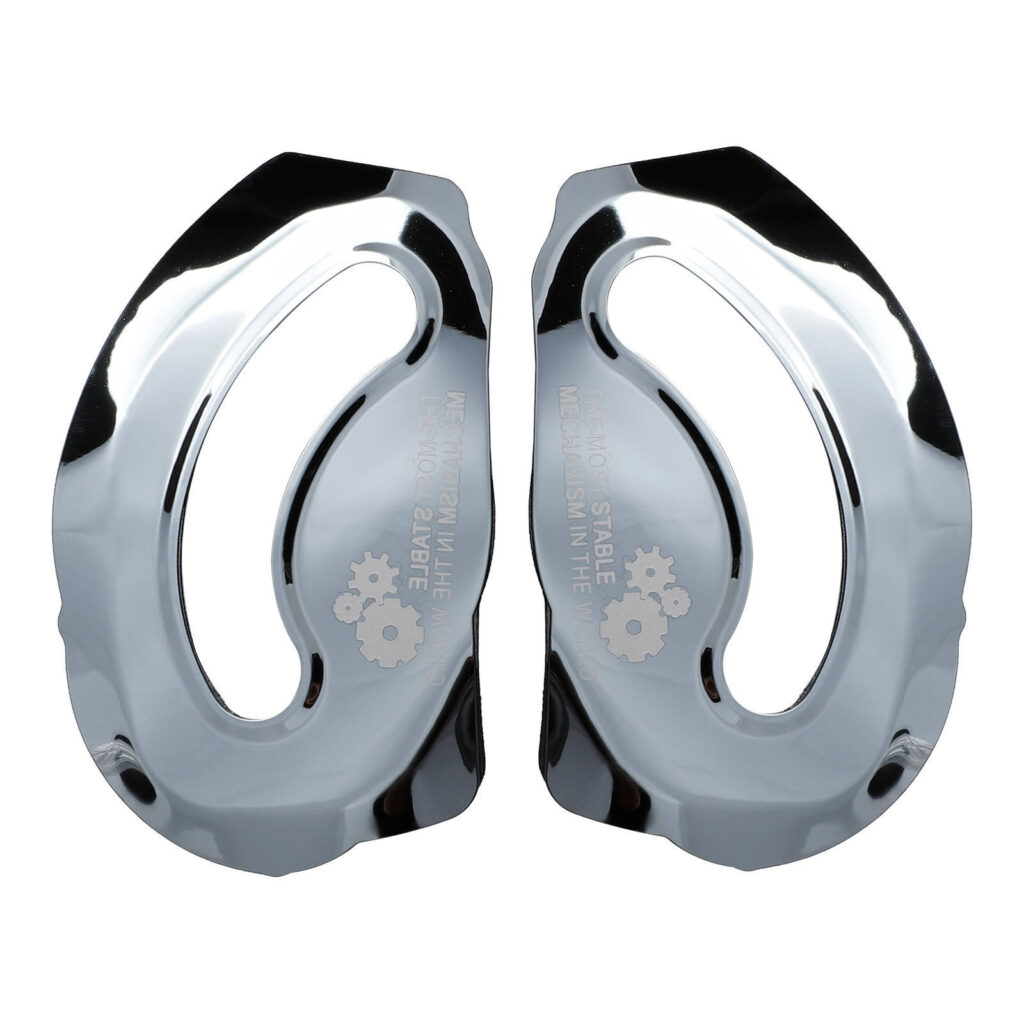 LS2 FF900 Valiant II Plate Ratchet - Chrome