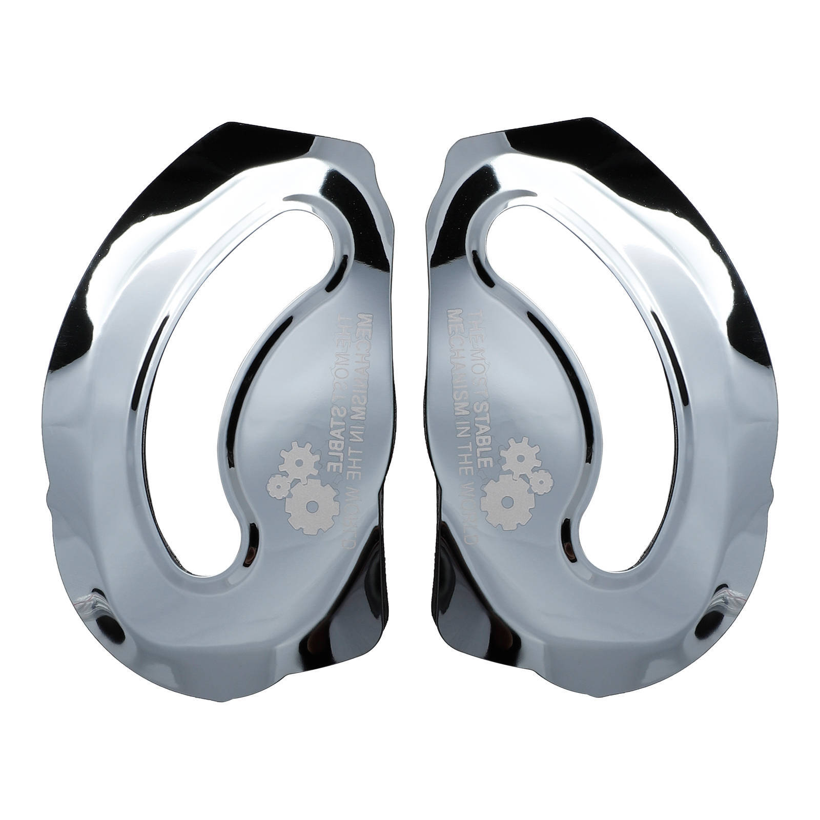 LS2 FF900 Valiant II Plate Ratchet - Chrome - Image 1