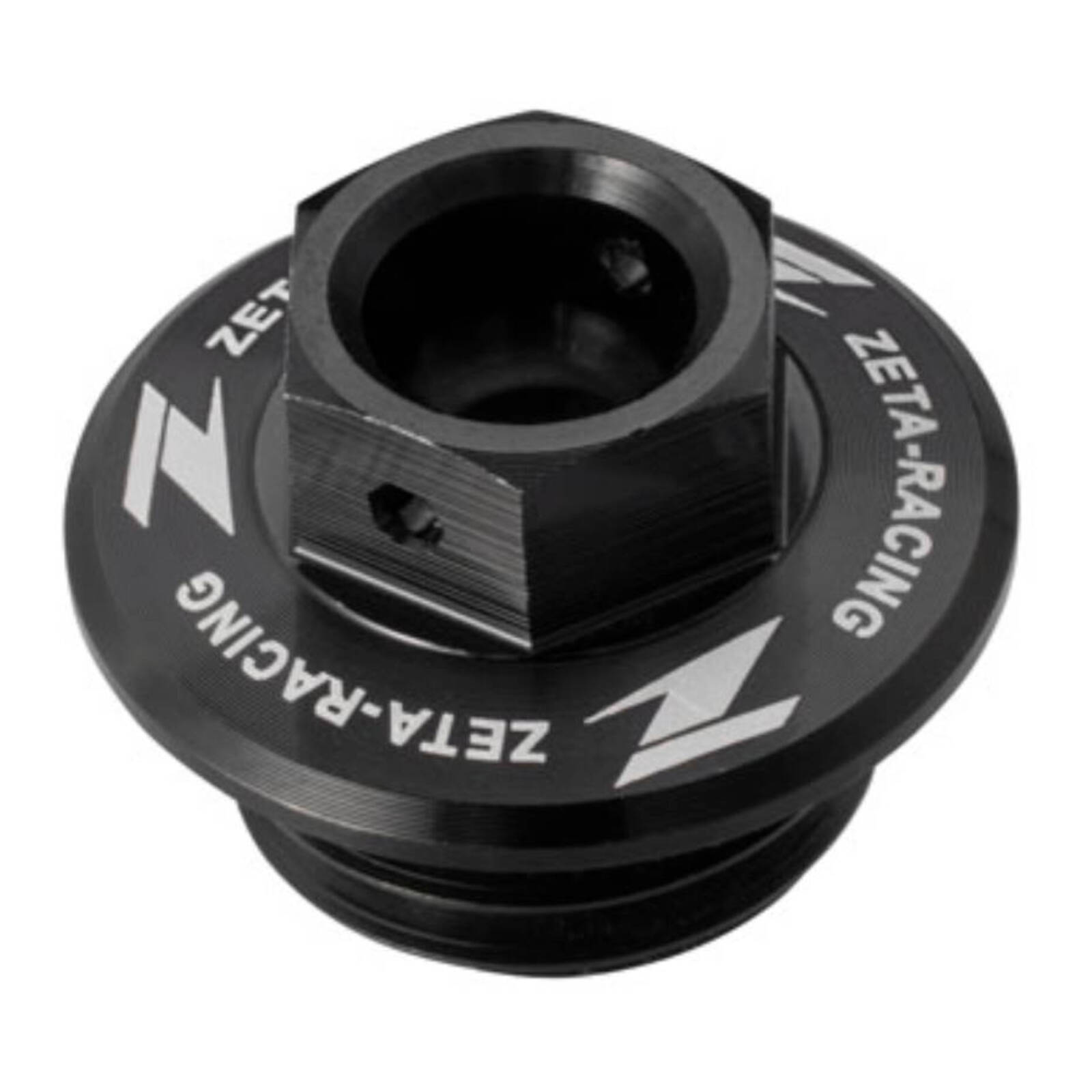 Zeta Oil Filler Plug Honda CR/CRF, Yamaha YZ/YZF/WRF, Kawasaki KLX - Black - Image 3