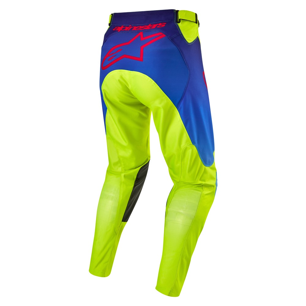Alpinestars Racer Hoen Motocross Pants Yellow Fluo/Blue Night/Navy