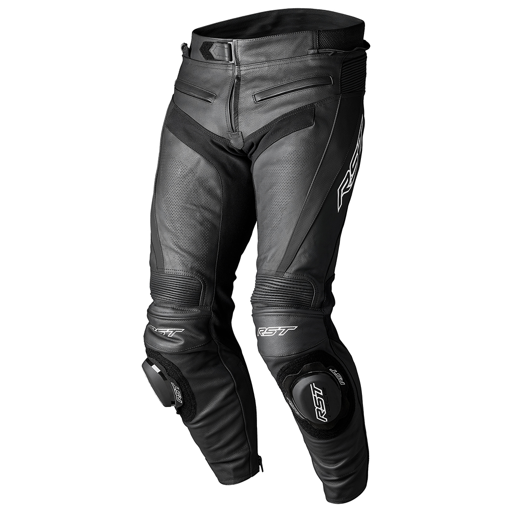RST Tractect EVO 5 Leather Pants Shortleg Black