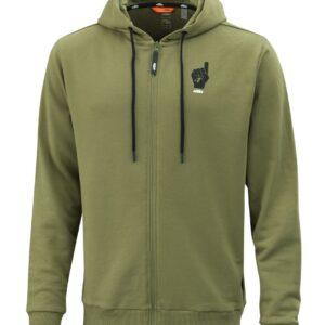 KTM MX Hoodie Green - Image 1