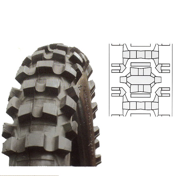 Rear Motocross Tyre Anlida M897 120/100-18