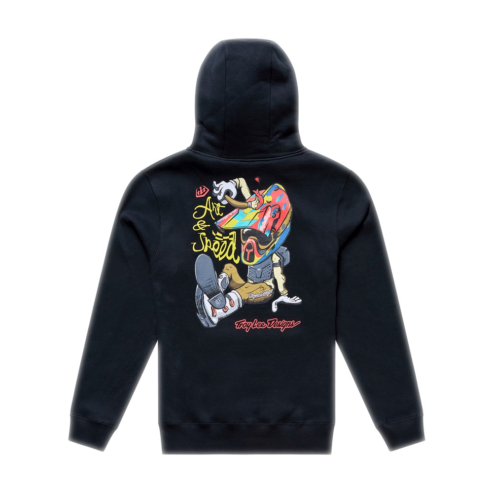 Troy Lee Designs Heritage Pullover Hoodie Black