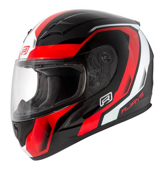 Rjays Grid Road Helmet Gloss Black/Red