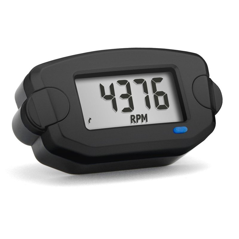 Trail Tech TTO - Tach / Hour Meter - Black