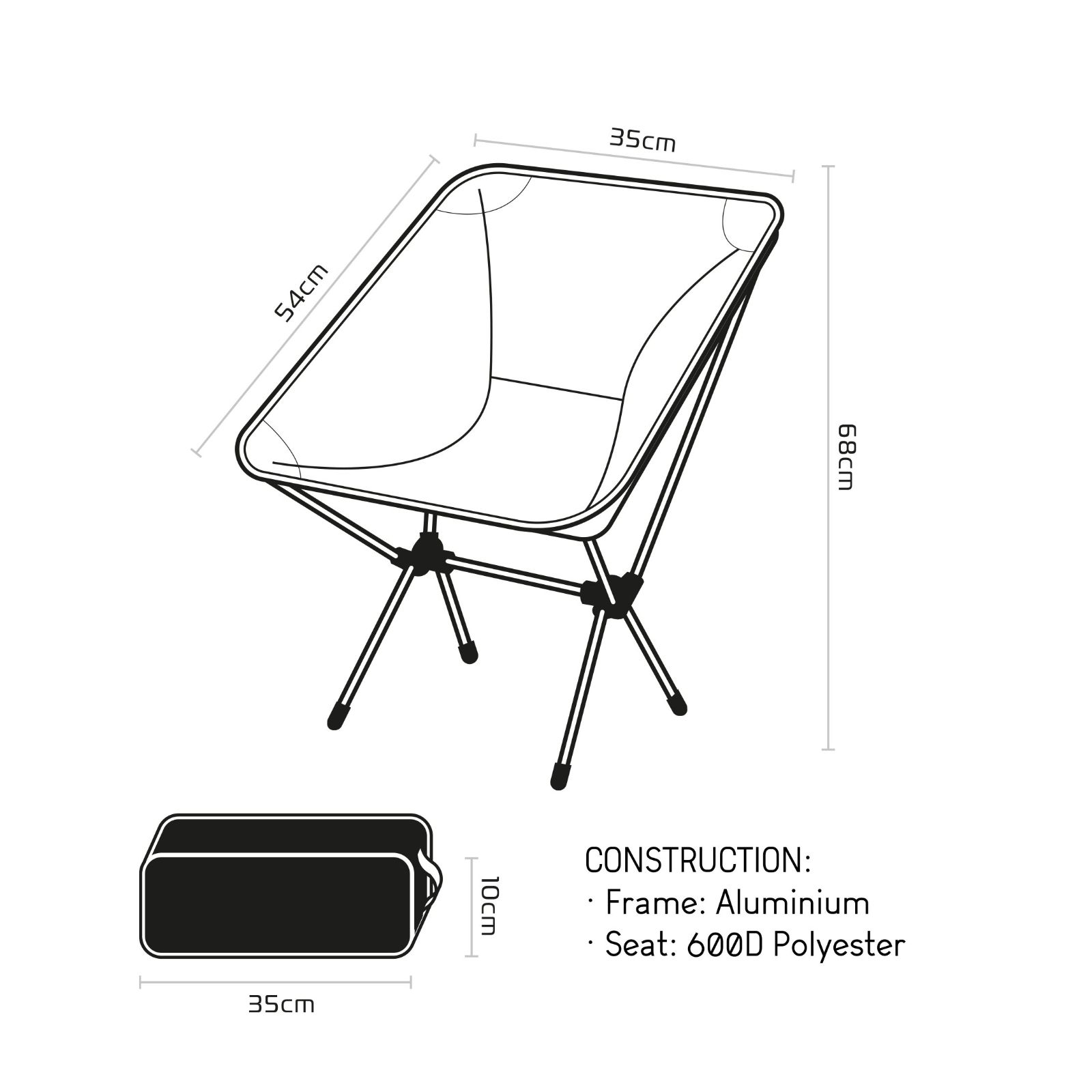 Oxford Camping Chair - Image 4