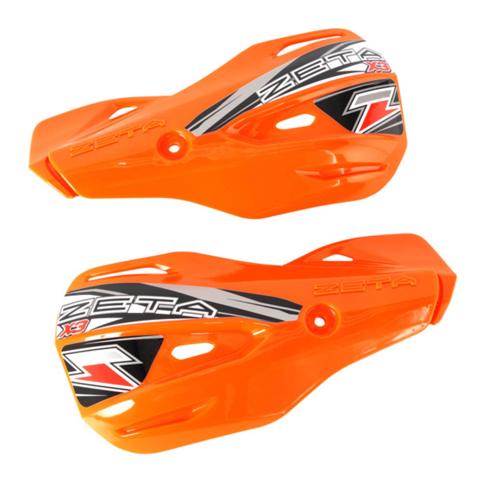 Zeta Impact X3 Handguard Rep.plastic Orange - Image 2