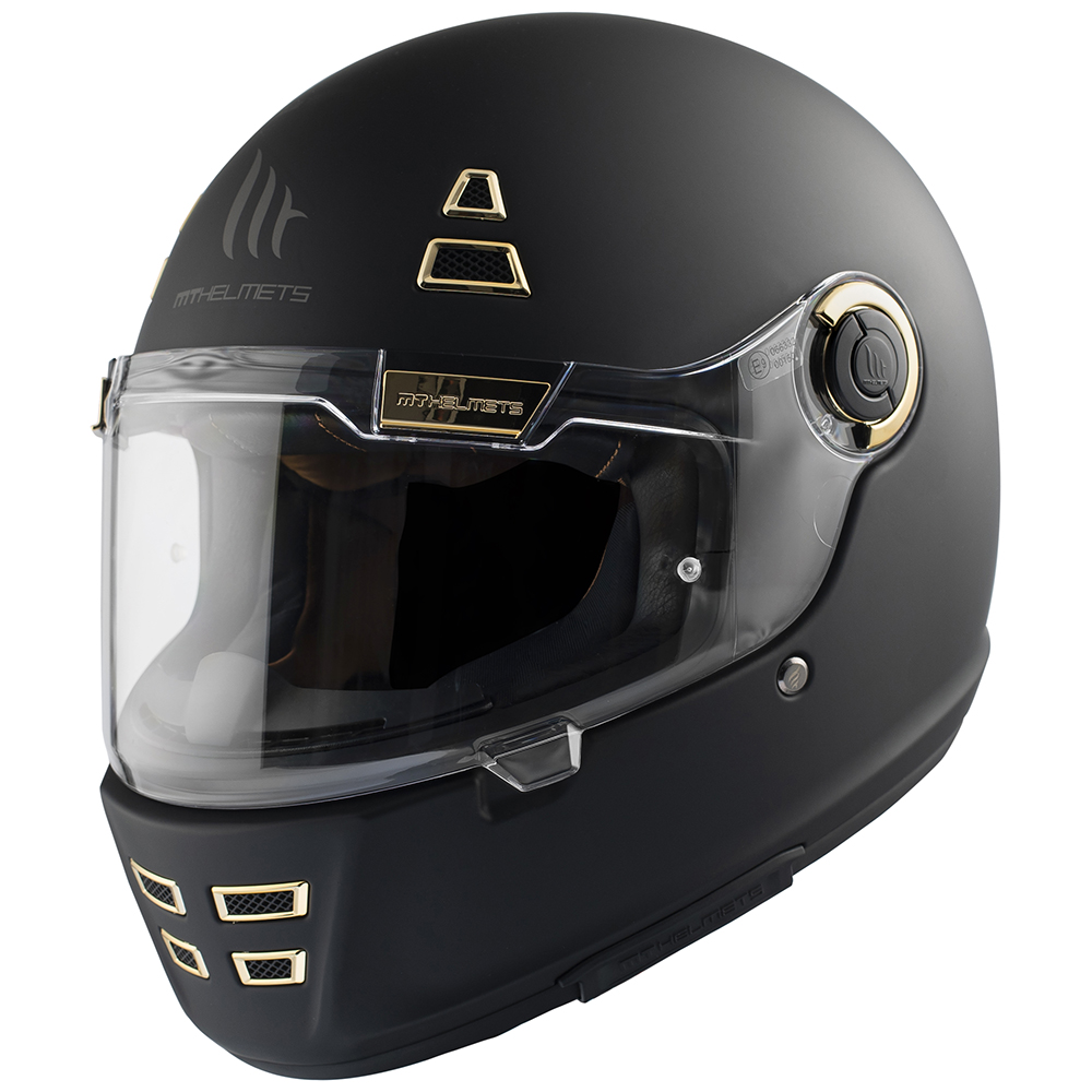 MT Jarama Road Helmet Matte Black