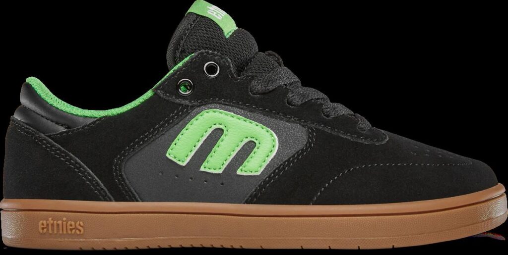 Etnies Kids Shoe Windrow Black/Green/Gum