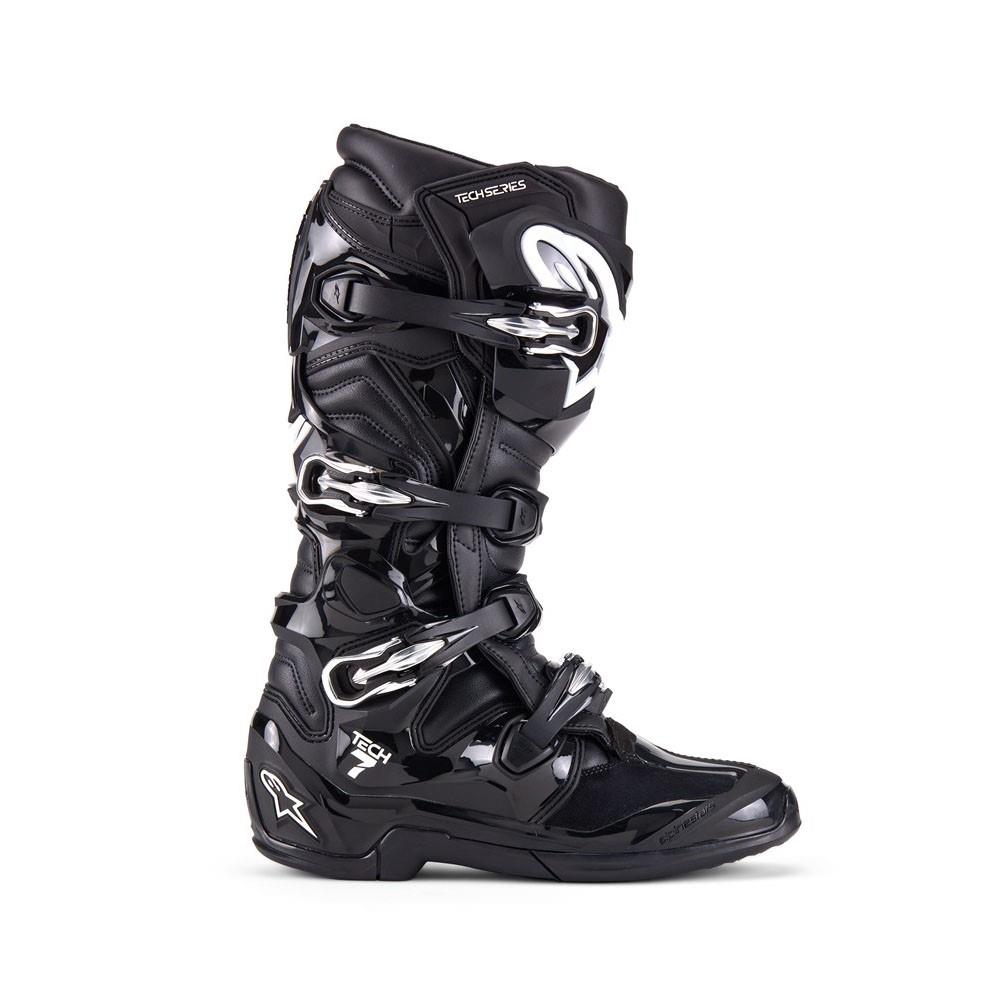 Alpinestars Tech-7 Motocross Boots Black