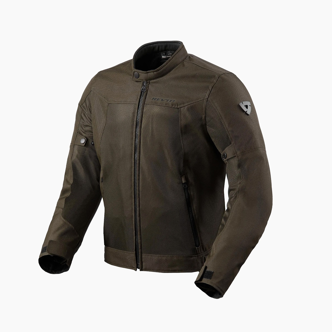 Rev'It! Eclipse 2 Road Jacket Black Olive - Image 1