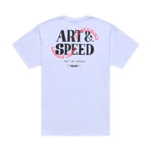 Troy Lee Designs Pink Slip Tee White - Image 4